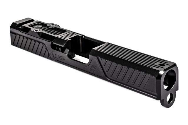 EDEMO ZEV Technologies Z19 Citadel Stripped Slide w/RMR Plate Glock 19 Gen 3 Black SLD-Z19-3G-CIT-RMR-DLC EDEMO1 - Zev Technologies