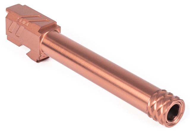 ZEV Technologies Glock 17 Gen1-4 9mm Luger PRO Match Grade Threaded Pistol Barrel 1-10 Twist 1/2X28 Bronze PVD - Zev Technologies