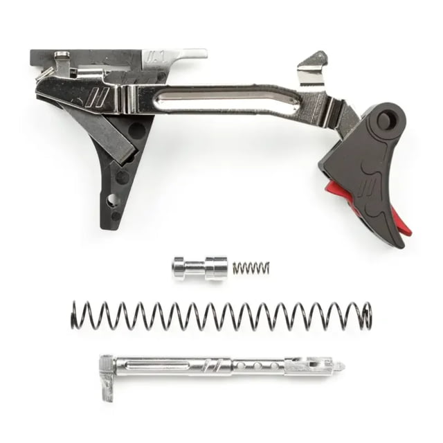 ZEV Technologies ZEV PRO Trigger Ultimate Kit Glock 17C/17L/19/19C/26/34 Curved Black/Red - Zev Technologies