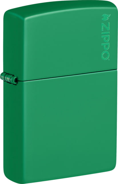 Zippo Classic Grass Zippo Logo Green Matte
