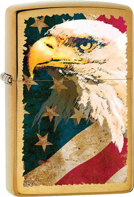 Zippo Zippo Eagle Flag Lighter 1.44" x 2.25" - $35.99 at Optics Planet