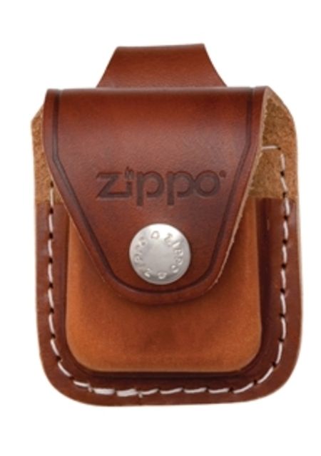 Zippo Lighter Pouch w/Loop Brown - Zippo