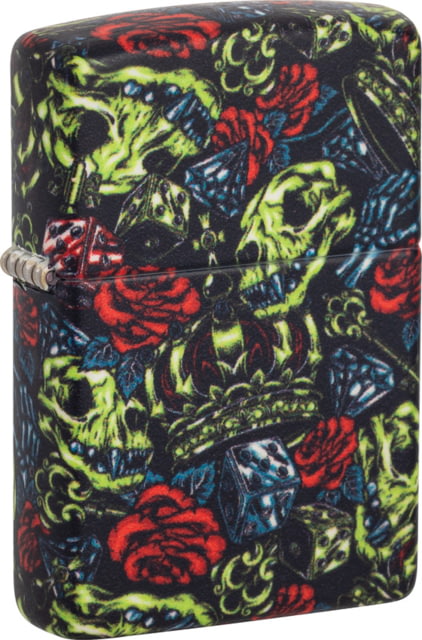Zippo Skull Crown Design Lighter