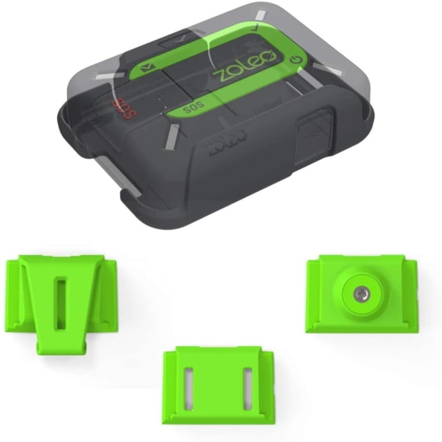 ZOLEO Cradle Accessory Kit Black/Green - Zoleo