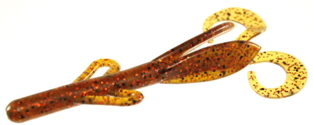 Zoom Baby Brush Hog Creature Bait 12 Pack 4in Cajun Craw