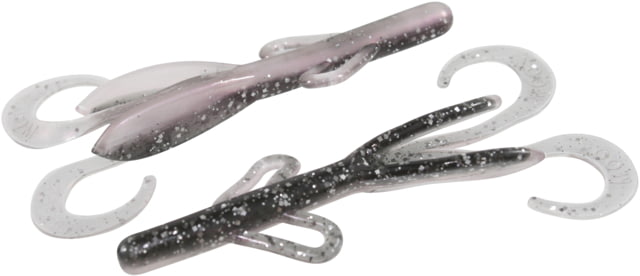 Zoom Baby Brush Hog Creature Bait 12 Pack 4in Dasol Pirami Pearl