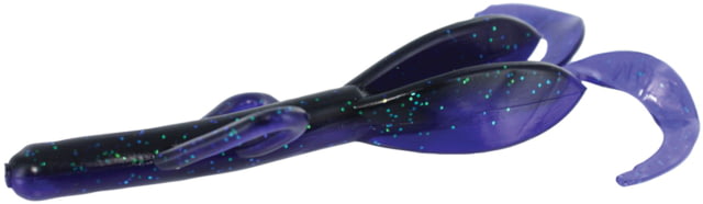 Zoom Baby Brush Hog Creature Bait 12 Pack 4in Gooseberry