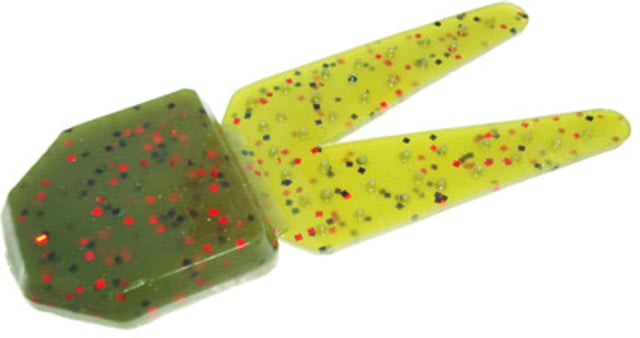 Zoom Big Chunk Jig Trailer 5 Pack 3.25in Avocado