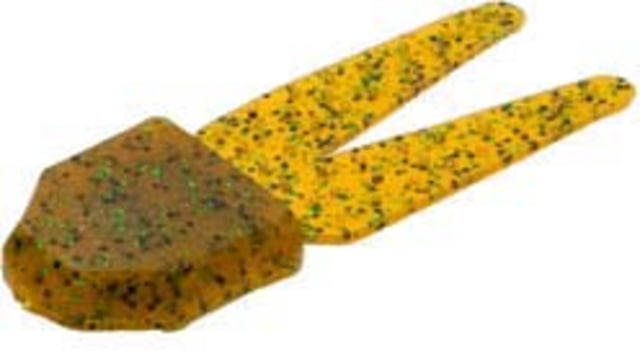 Zoom Big Chunk Jig Trailer 5 Pack 3.25in Rootbeer Pepper Green