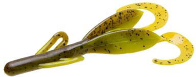 Zoom Brush Hog Creature Bait 8 Pack 6in Bullfrog