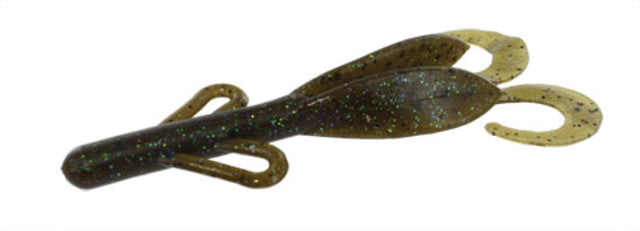 Zoom Brush Hog Creature Bait 8 Pack 6in Disco Candy