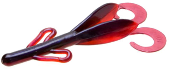 Zoom Brush Hog Creature Bait 8 Pack 6in Tequila Sunrise