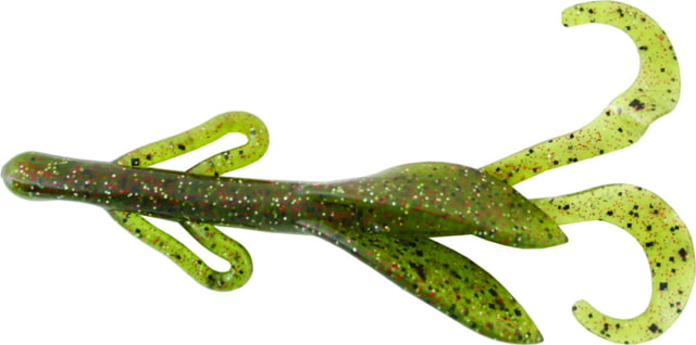 Zoom Brush Hog Creature Bait 8 Pack 6in Watermelon Red Magic