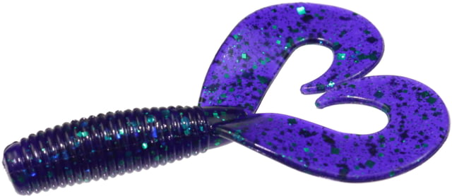 Zoom Fat Albert Twin Tail Grub 10 Pack 3 1/2in Junebug