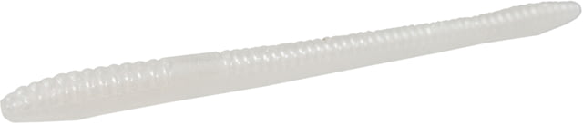 Zoom Finesse Worm 20 Pack 4.5in White Pearl