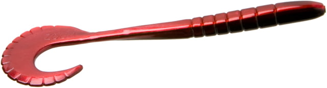 Zoom G-Tail Worm 6in Red Shad