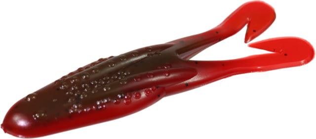 Zoom Horny Topwater Toad 5 Pack 4.25in Green Pumpkin Tomato