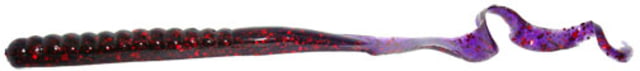 Zoom Mag II Large Worm 20 Pack 9in Grape Red Glitter