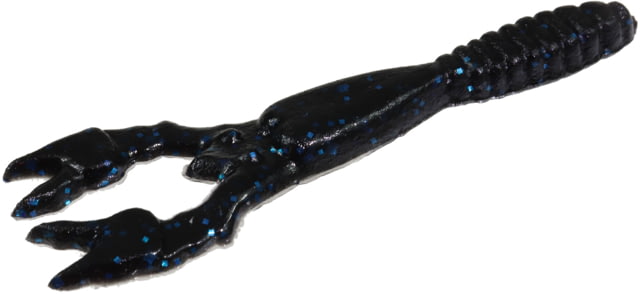 Zoom Road Kill Craw Bait 10 Pack 4.25in Black/Blue