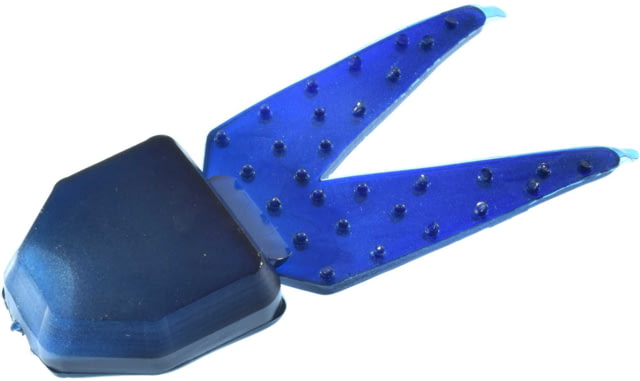 Zoom Small Chunk Jig Trailer 5 Pack 2.5in Blue Shad