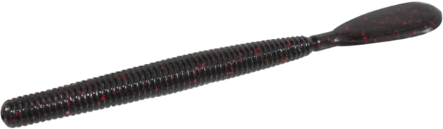 Zoom Speed Worm 15 Pack 5.5in Black Red Glitter