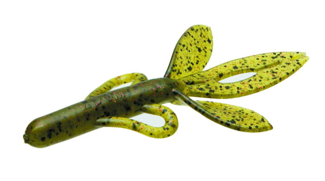 Zoom Super Hog Creature Bait 10 Pack 4in Watermelon Red