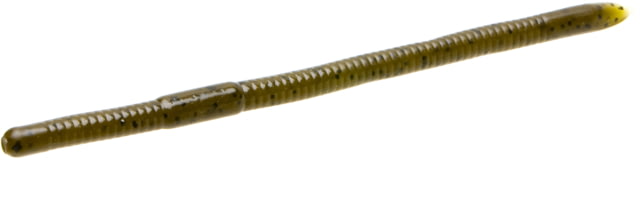 Zoom Swamp Crawler Finesse Worm 5 Pack 5.5in Green Pumpkin 2