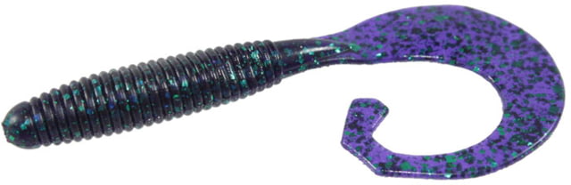 Zoom Tab Tail Grub 10 Pack 4in Junebug