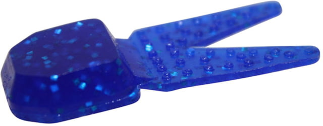 Zoom Tiny Chunk Jig Trailer 5 Pack 2in Sapphire Blue