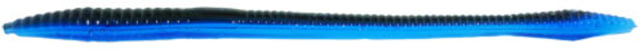 Zoom Trick Worm 20 Pack 6.5in Black Blue Bruizer