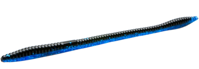 Zoom Trick Worm 20 Pack 6.5in Black Sapphire
