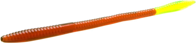 Zoom Trick Worm 20 Pack 6.5in Motoroil/Chartreuse