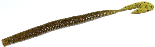 Zoom U-V Speed Worm 15 Pack 6in Green Pumpkin Magic