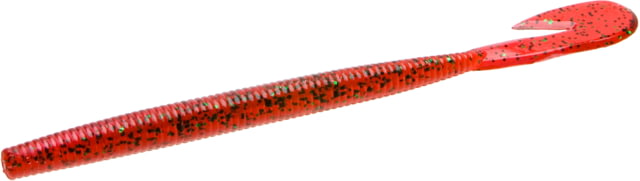 Zoom U-V Speed Worm 15 Pack 6in Red Bug Shad