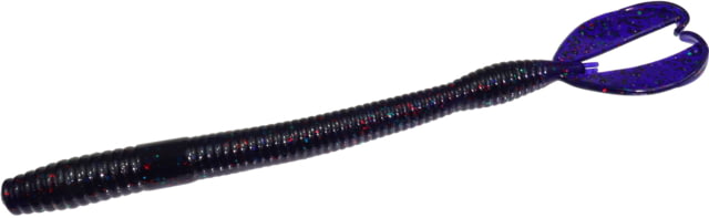 Zoom Z Craw Worm 10 Pack 6.75in Junebug Red
