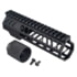 TRYBE Defense AR-15 M-LOK 7in Lightweight Handguard w/ Full Rail, Black, 7 Inch, HDG7FR-BL