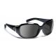 7 Eye Mistral AirDam Women's Sunglasses, Glossy Black Frame, Frame, SharpView Gray Lenses - 580541