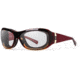 7Eye by Panoptix Womens AirShield Sedona Sunglasses, RX Ready, Ruby Fade Frame, SharpView Clear Lens, M-L 326440