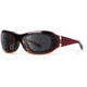 7Eye by Panoptix Womens AirShield Sedona Sunglasses, RX Ready, Ruby Fade Frame, SharpView Polarized Gray Lens, M-L 326453