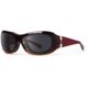 7Eye by Panoptix Women's AirShield Sedona Sunglasses, RX Ready, Ruby Fade Frame, SharpView Polarized Gray Lens, M-L, 326453