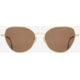 AO Whitney Sunglasses - Women's, Gold Frame, Cosmetan Brown AOLite Nylon Lenses, 51-19-145, WHI358STHABNN