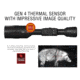 ATN ThOR 4 Thermal Smart HD Rifle Scope, 1-10x19mm, Black, TIWST4641A
