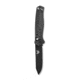 Benchmade Autocrat Automatic Folding Knife, 3.3in, Coated, Reverse Tanto, G10 black handle, 8551BK