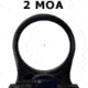 C-MORE Railway Red Dot Sight w/Click Switch, Blue, 2 MOA CRWBB-2