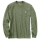 Carhartt M Workwear Pocket Long Sleeve T Shirt - Mens, Olivine Heather, Large, K126-G01REGLRGA