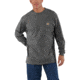 Carhartt Workwear Pocket Long Sleeve T-Shirt for Mens, Carbon Heather, Small/Regular K126-CRH-REG-SML