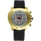 Equipe Grille Watches - Men's - 54mm Case, Quartz Movement, Black/Gold, One Size, EQUE208