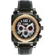 Equipe Gasket Watches - Men's - 48mm Case, Quartz Movement, Black/Rose Gold, One Size, EQUE308