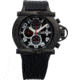 Equipe Q601 Rollbar Watches - Men's - Timer and Date Subdials, Quartz, Black, One Size, EQUQ607