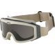 ESS Profile NVG Military Tactical Goggles w/ Stealth Sleeve, Desert Tan Frame 740-0500